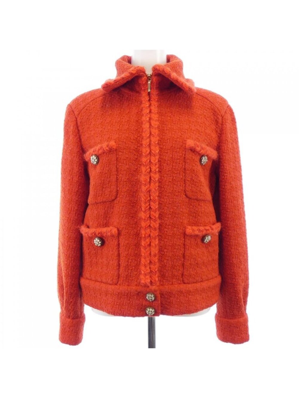 Chanel 19K Jacket Red